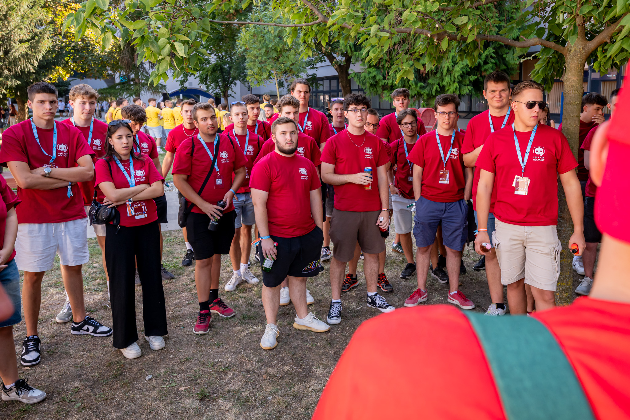 At night, entertainment took centre stage at the Bridge Student and Faculty Club. (Photos: András Adorján)